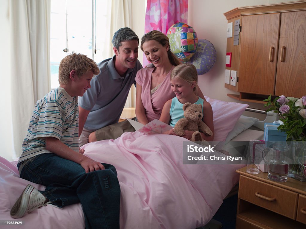 Parents supporting children in hospital